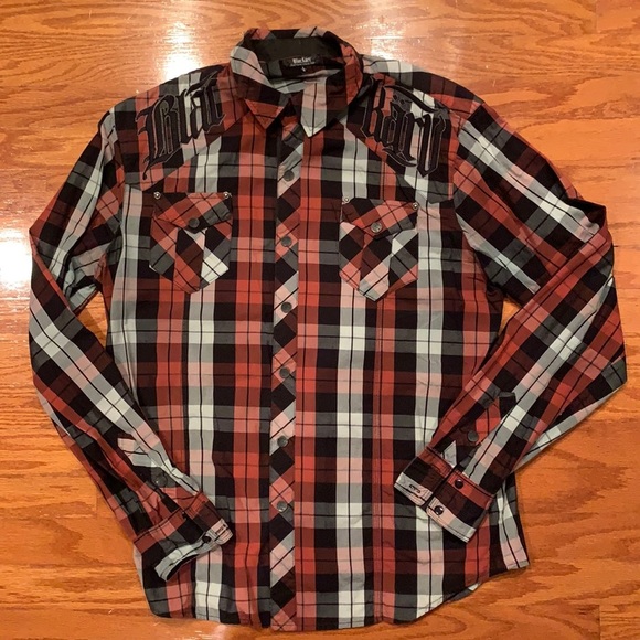 Men’s BLAC KARV L Long sleeve casual shirt - Picture 1 of 3